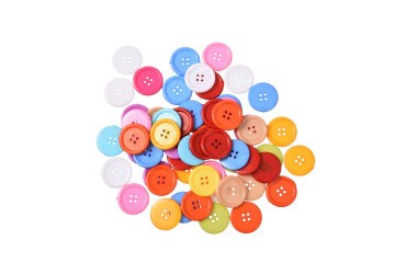 Bu-Bu Yuvarlak Renkli Düğmeler 30 GR