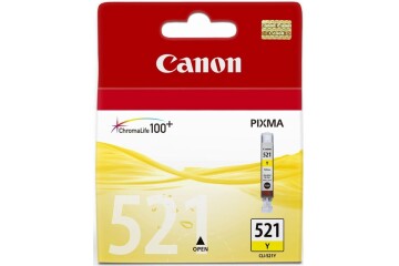 Canon CLI-521Y Yellow Sarı Mürekkep Kartuş MP260-540-550-560-620-630 MX860-870