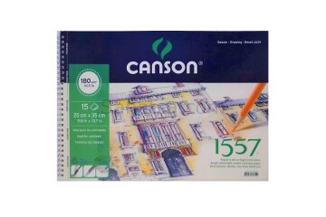 Canson 1557 Resim Ve Çizim Blok 180 GR 25x35 15 YP Resim Defteri