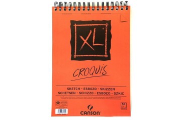 Canson Croquıs XL Eskiz 90 GR Üsten Spiralli A5 50 YP