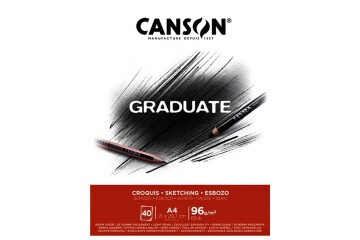 Canson Eskiz Bloğu Graduate Croquıs 40 Syf A4 96 GR