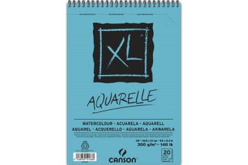 Canson XL Sulu Boya Spiralli Bloklar SPP Canxl Aquarelle 20 Syf A5 300 GR