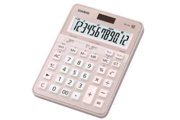 Casio DS-2B-PK Pembe Profesyonel 12 Hane Masa Üstü Hesap Makinesi
