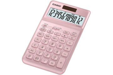 Casio JW-200SC-PK 12 Hane Pembe Masa Üstü Hesap Makinesi
