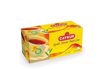 Çaykur Siyah Süzen Poşet Çay 2 gr 25 Adet (Net 50gr)