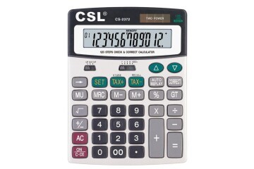CSL CS-2372 12 Hane Masa Tipi İşlem Kontrollü Hesap Makinesi