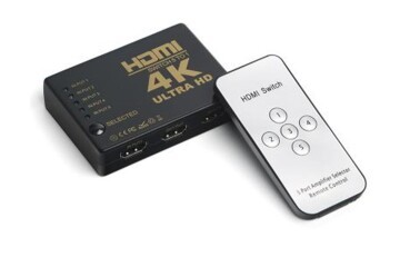 Dark DK HD SW4X1 Full HD 4 Giriş 1 Çıkışlı Uzaktan Kumandalı HDMI Switch (Seçici)