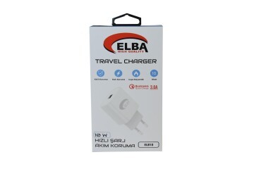 Elba Elb10 10W 3.0A Hızlı Şarj Akıllı Koruma Usb EV Şarj Kafa