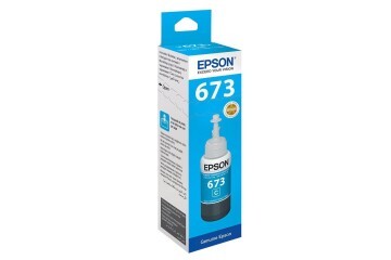 Epson T6732 Cyan Mavi Şişe Mürekkep T67324A