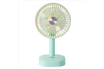Everest EFN-510 Yeşil- Sarı 1200mAh 5 İnç 3 Hız Kademeli Dönebilen Masaüstü Usb Fan