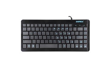 Everest KB-410 Siyah USB Q Mini Kablolu Klavye