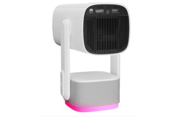 Everest PJ08 Beyaz 5200mAh Otomatik 720P HD 4K Destekli 5200 Lümen Android 11 Ekran HD Proje