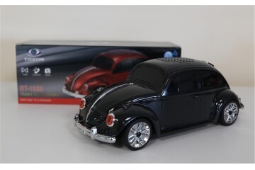 EVERTON RT-1939 Siyah Arabalı  Bluetooth Fm-Usb-Tf-Aux Şarjlı Nostaljik Radyo