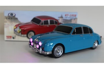 EVERTON RT-1958 Zümrüt Yeşil (Emerald) Arabalı  Bluetooth Fm-Usb-Tf-Aux Şarjlı Nostaljik Radyo