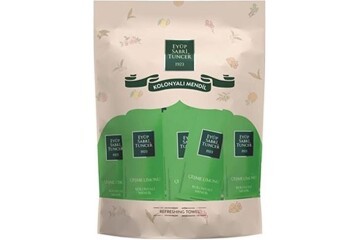 Eyüp Sabri Tuncer Çeşme Limonu Kolonyalı Mendil 150li Paket