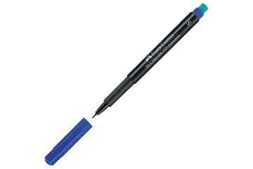 Faber-Castell Asetat Kalemi Permanent S Seri Mavi 15 23 51