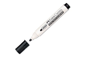 Faber-Castell Beyaz Tahta Kalemi W20 Siyah 10 Lu