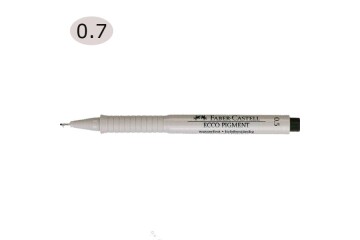 Faber-Castell Çizim Kalemi Ecco Pigment 0.7 MM Siyah 16 67 99