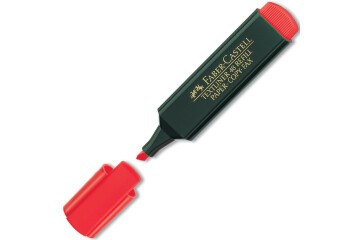 Faber-Castell Fosforlu Kalem Kırmızı 15 48 21