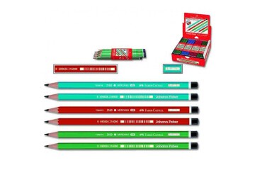 Faber-Castell Kurşun Kalem Mercanlı Köşeli 105 2160000