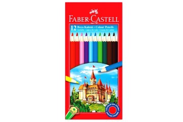 Faber-Castell Kuru Boya Red Line Karton Kutu Tam Boy 12 Lİ 5171 116312