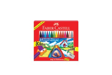 Faber-Castell Mum Boya Silinebilir 15 Renk 5281 122715