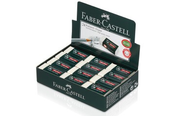 Faber-Castell Öğrenci Silgisi 24 LÜ Beyaz (7085-24) 18 85 24