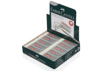 Faber-Castell Öğrenci Silgisi Dust Free 20 Lİ Beyaz 18 71 20