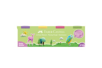 Faber-Castell Oyun Hamuru 4x100 Pastel Renkler 5170 000043