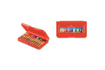 Faber-Castell Pastel Boya 12 Renk Plastik Kutu 5281 125112