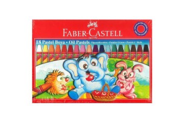 Faber-Castell Pastel Boya Red Line Karton Kutu Köşeli 18 Renk 5282 125318