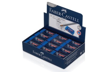 Faber-Castell Sınav Silgisi Dust Free 24 LÜ Mavi (18 72 02) 5130187170