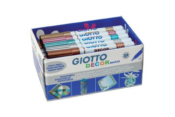 Giotto Decor Metalik Boya Okul Paketi 24 LÜ 524500