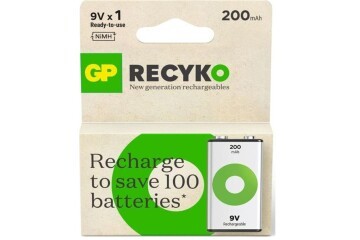GP 9V 200 mAh Şarjlı Tekli Paket GP20R8HEM-2GB1