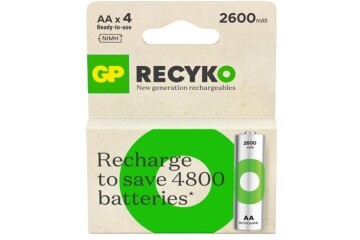 GP AA 2600 mAh Şarjlı Kalem Pil 4lü Paket GP270AAHCEMTR