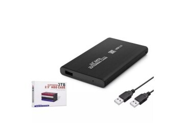 HADRON HDX1758 2.5 HDD KUTUSU USB2.0 METAL SATA SİYAH