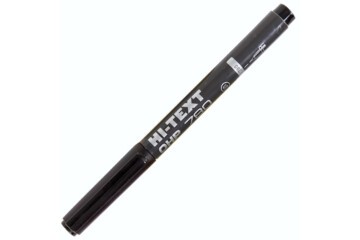 Hi-Text Asetat Kalemi Permanent S Seri Siyah 780