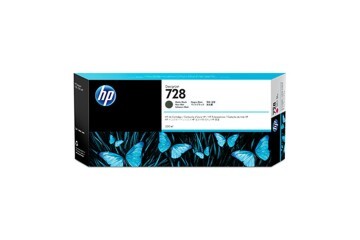 HP 728 Matte Black Mat Siyah 300ML Plotter Kartuşu F9J68A