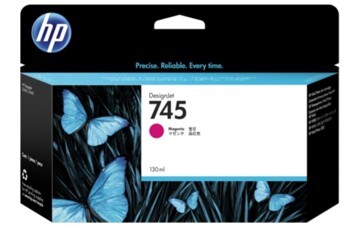 HP 745 Magenta Kırmızı 130ML Plotter Kartuşu F9J95A
