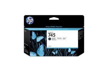 HP 745 Matte Black Mat Siyah 130ML Plotter Kartuşu F9J99A