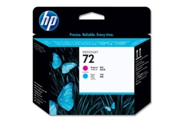 HP  C9383A 72 Magenta-Cyan Kırmızı-Mavi Baskı Kafası C9383A
