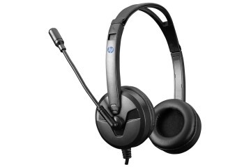Hp DHE-8009 Mikrofonlu 3.5mm Jack Siyah Ses Kontrollü Kulaklık