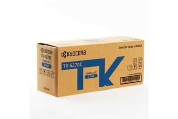 Kyocera TK-5270C Cyan Mavi Orjinal Fotokopi Toneri Ecosys M6230cidn-M6630cidn P6230cdn 6.000 Sayfa