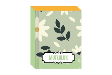 Lilamor Not Defteri Çiçek Mini Havuz 4x5 120 Syf.20 Ass