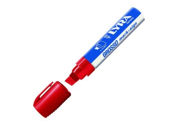 Lyra Markör Permanent Grosso Jumbo 4-12 MM Kırmızı 4030017