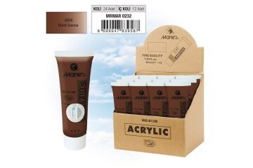 Maries Akrilik Boya 30 ML Durnt Sıenna 684 813B