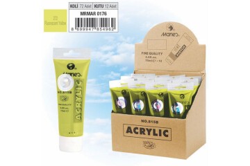 Maries Akrilik Boya 75 ML Fluorescent Sarı 815-272