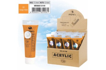 Maries Akrilik Boya 75 ML Orange Sarı 815-301