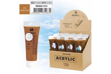 Maries Akrilik Boya 75 ML Sarı Ochre 815-676