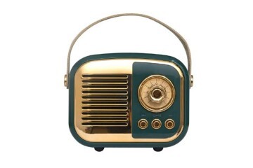 Mikado MD-24BT Echoes 3W 800mAh Yeşil Usb+TF Kart+Bluetooth Destekli Klasik Retro Müzik Kutusu